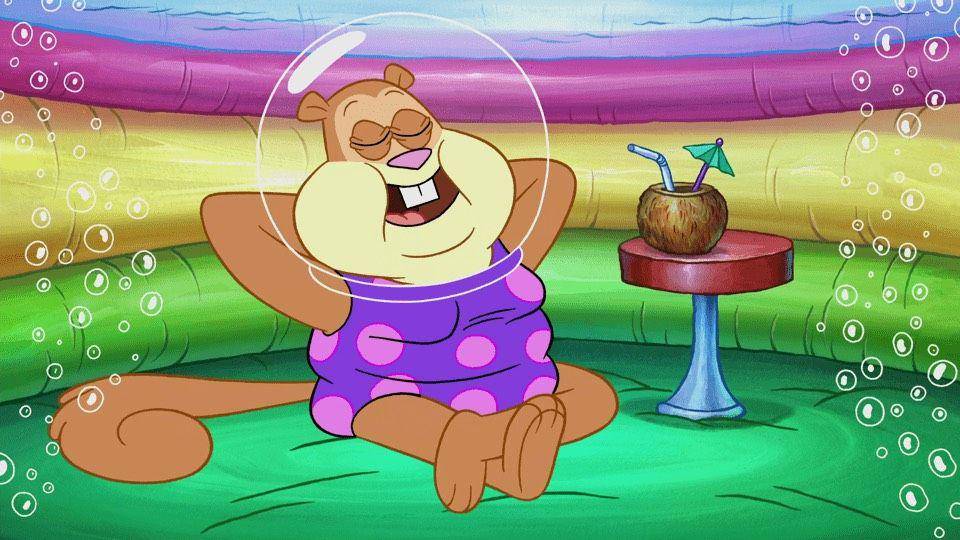 Rosy bersantai di Texas. (dok. Nickelodeon/SpongeBob SquarePants)