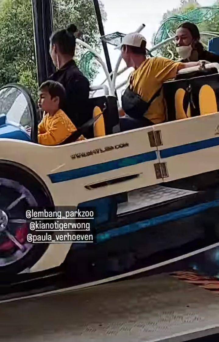 potret liburan keluarga Baim Wong di Bandung (instagram.com/baimwong)