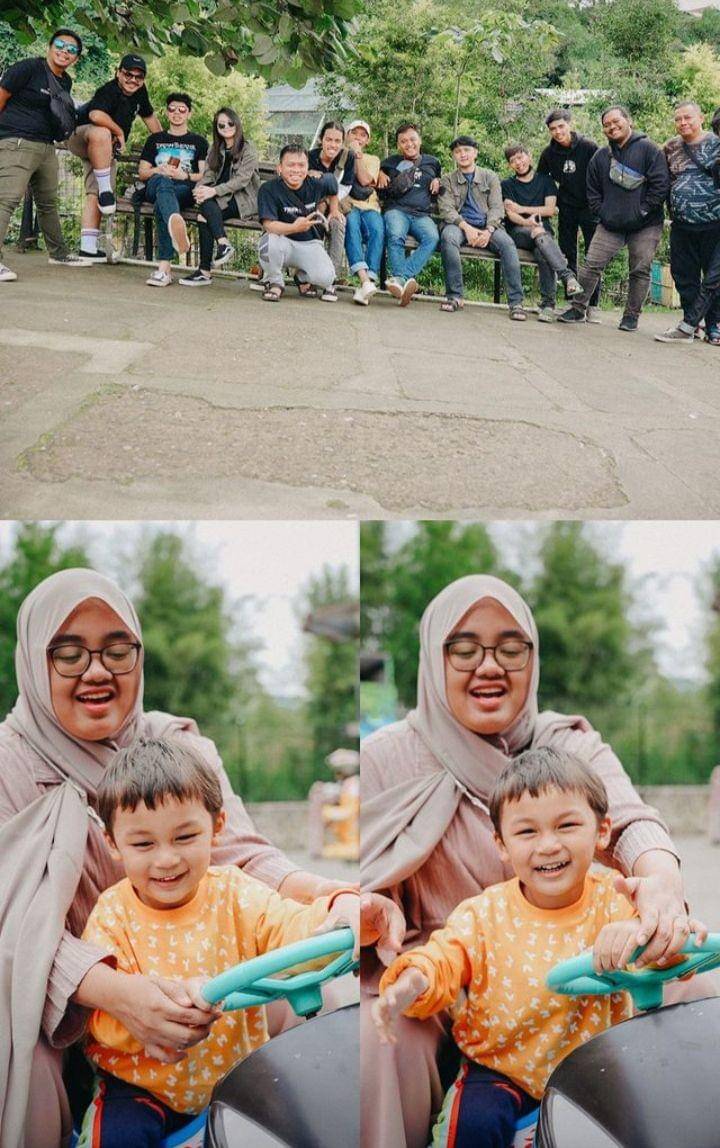 potret liburan keluarga Baim Wong di Bandung (instagram.com/ariefkrijgsman)
