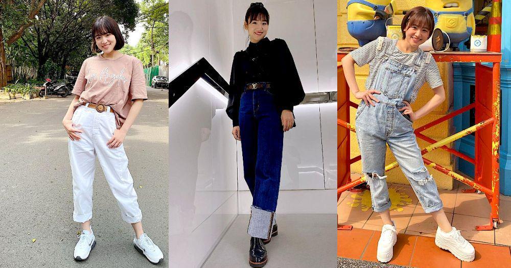 9 Cara Haruka Nakagawa Padukan Jeans, Cocok untuk Liburan!