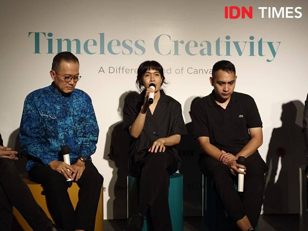 Press Conference Murai Art Projects di Senayan City Mall. 27 Oktober 2022. (IDN Times/M. Tarmizi Murdianto)