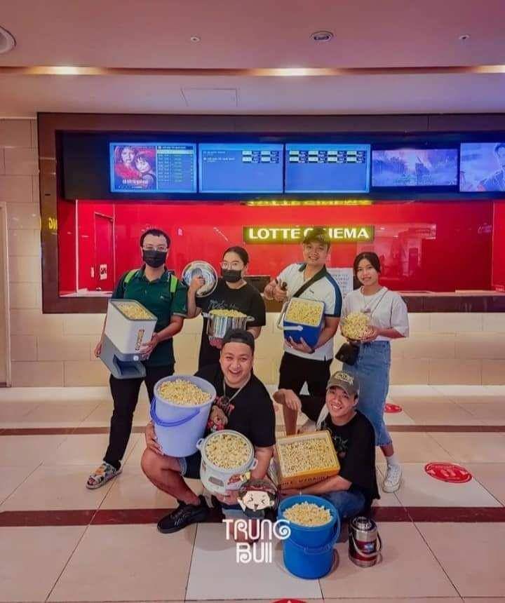 beli popcorn kocak (facebook.com/lottedonghoi)