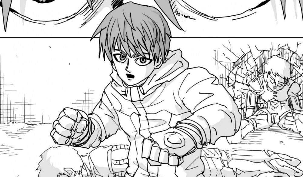 Blue, anak Blast yang bergabung dengan Neo Heroes (dok. ONE/ One Punch Man)