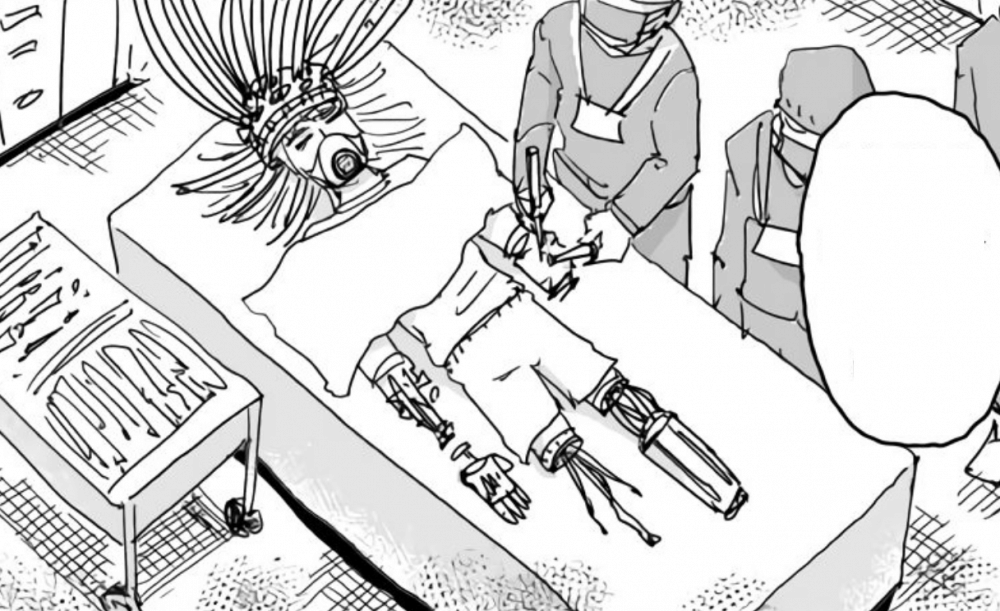 Webigaza adalah cyborg (dok. ONE/ One Punch Man)