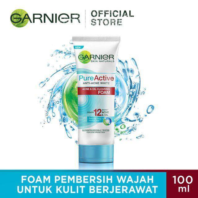 Ilustrasi garnier facial wash (shopee.co.id/garnierindonesia)