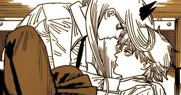 Pertemuan terakhir Denji dan Power (Dok. Shueisha / Chainsaw Man)