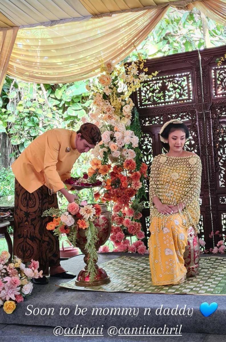 Adipati Dolken dan Canti Tachril (Instagram.com/cantitachril/)