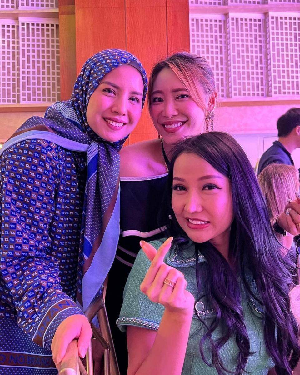 potret artis di anniversary ke-4 Madame Gie (instagram.com/tya_ariestya)