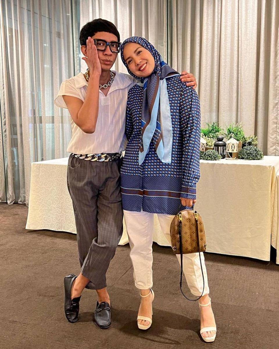 potret artis di anniversary ke-4 Madame Gie (instagram.com/tya_ariestya)