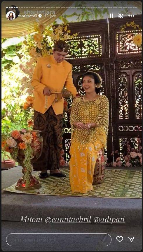 Adipati Dolken dan Canti Tachril (Instagram.com/cantitachril/)