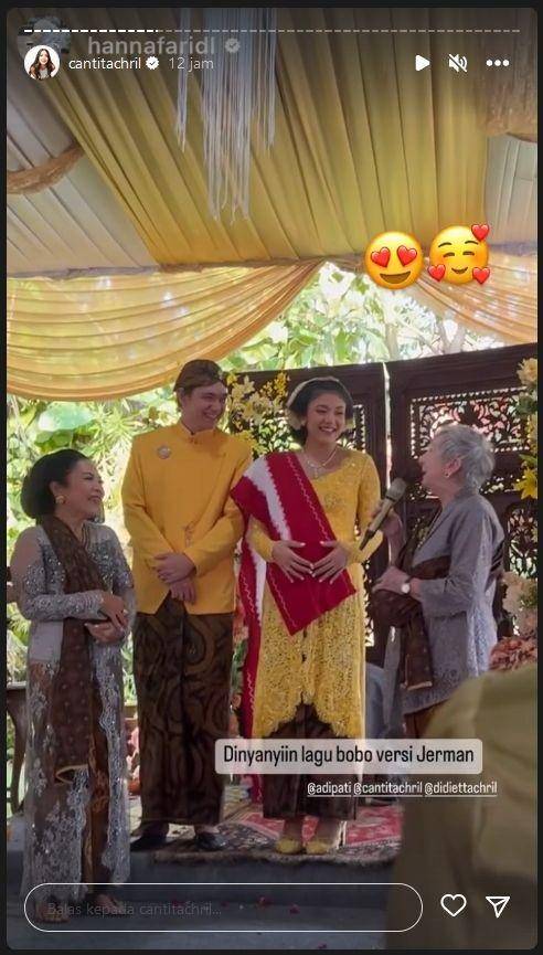 Adipati Dolken dan Canti Tachril (Instagram.com/cantitachril/)