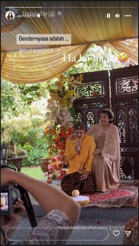 Adipati Dolken dan Canti Tachril (Instagram.com/cantitachril/)