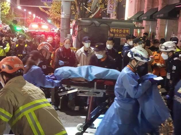 Korban Meninggal Tragedi Halloween Itaewon 153 Orang