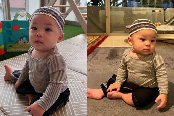 10 Potret Gemas Anak Nikita Willy Pakai Peci, Makin Imut Aja