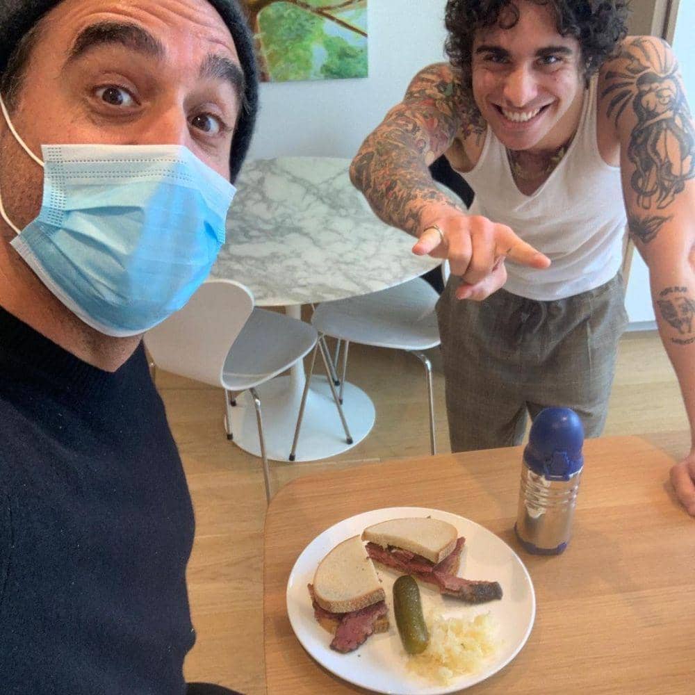 Bobby Cannavale dan putranya. (instagram.com/bobby_cannavale)