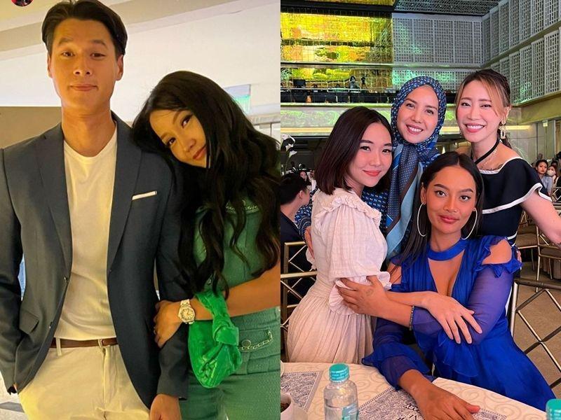 Potret Artis di Anniv Madame Gie, Gisel dan Erika Carlina Dangdutan