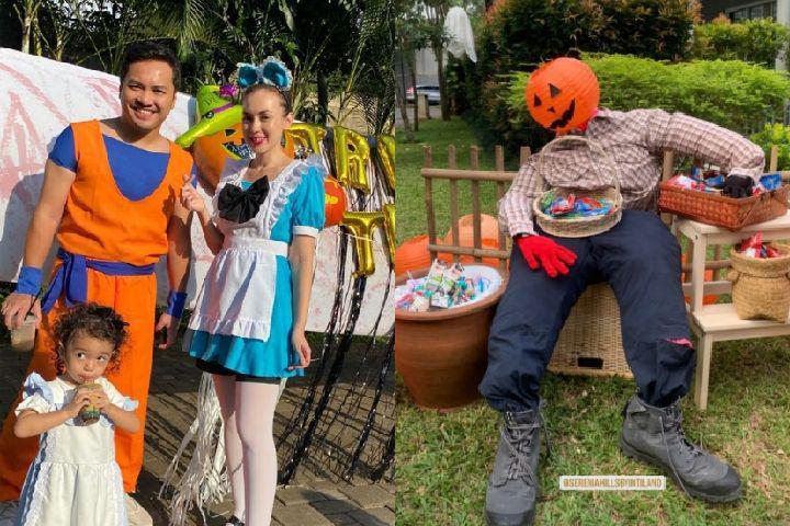 Potret Perayaan Halloween di Komplek Rumah Rianti Cartwright, All Out!