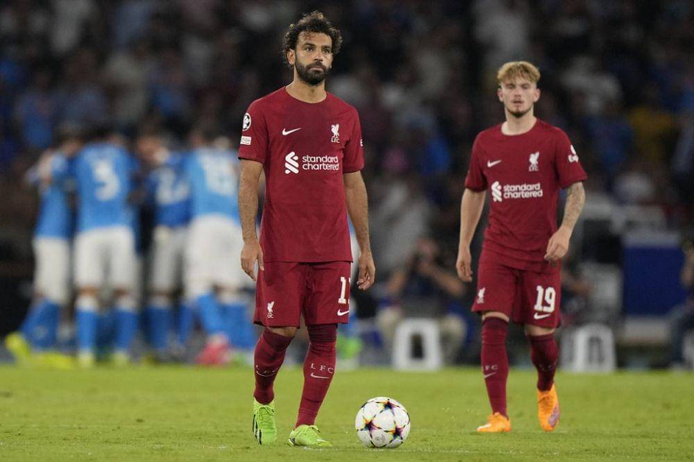 Liverpool dikalahkan Napoli di fase grup Liga Champions 2022/2023. (skysports.com)