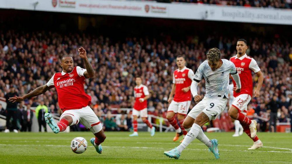 Liverpool melawan Arsenal di EPL 2022/2023. (premierleague.com)