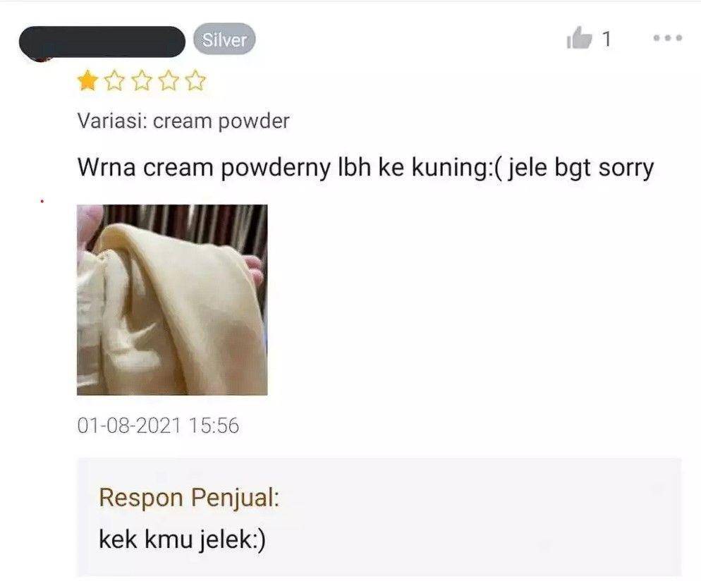 komplain penjual online shop (twitter.com/txtdarionlshop)