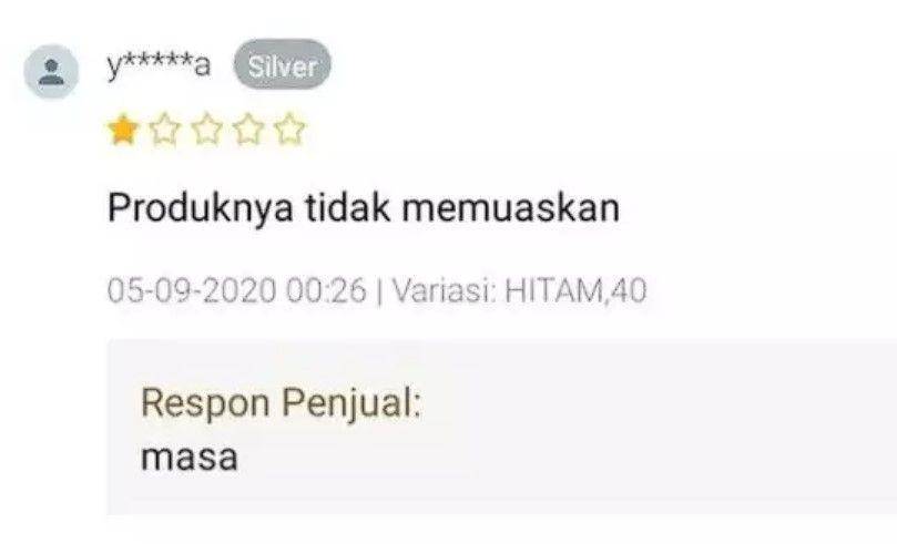 komplain penjual online shop (twitter.com/txtdarionlshop)