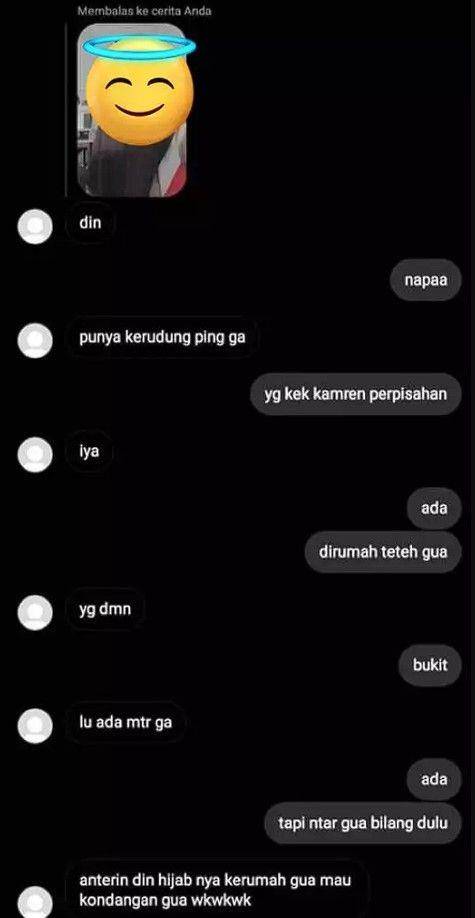 chat temen minjem barang (twitter.com/txtdarigajelas)