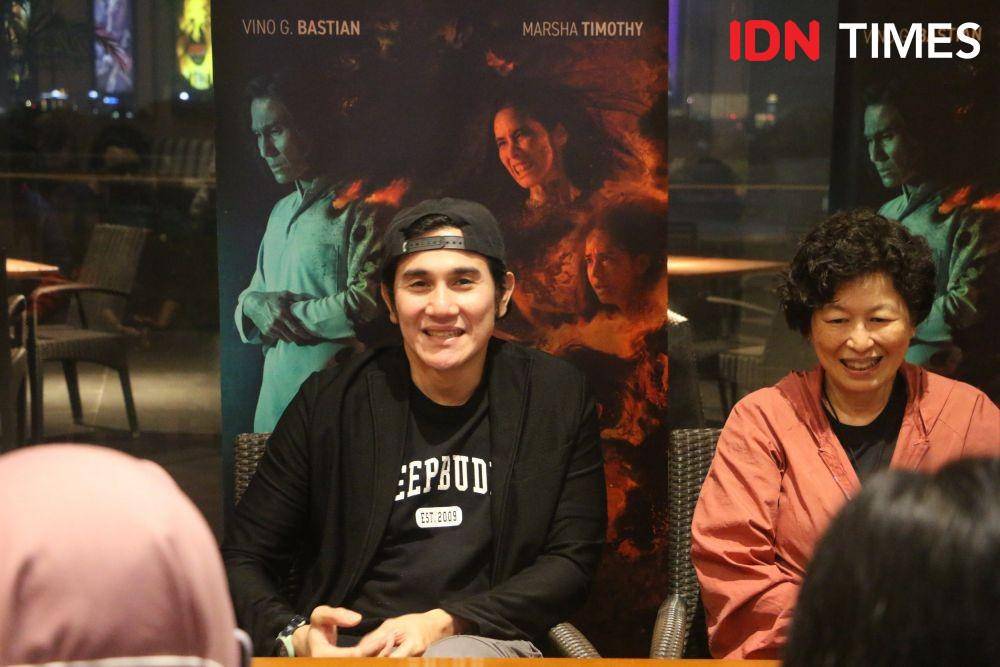 Roundtable film Qodrat di Surabaya [29/10/2022] (dok. IDN Times/Aulia Supintou)