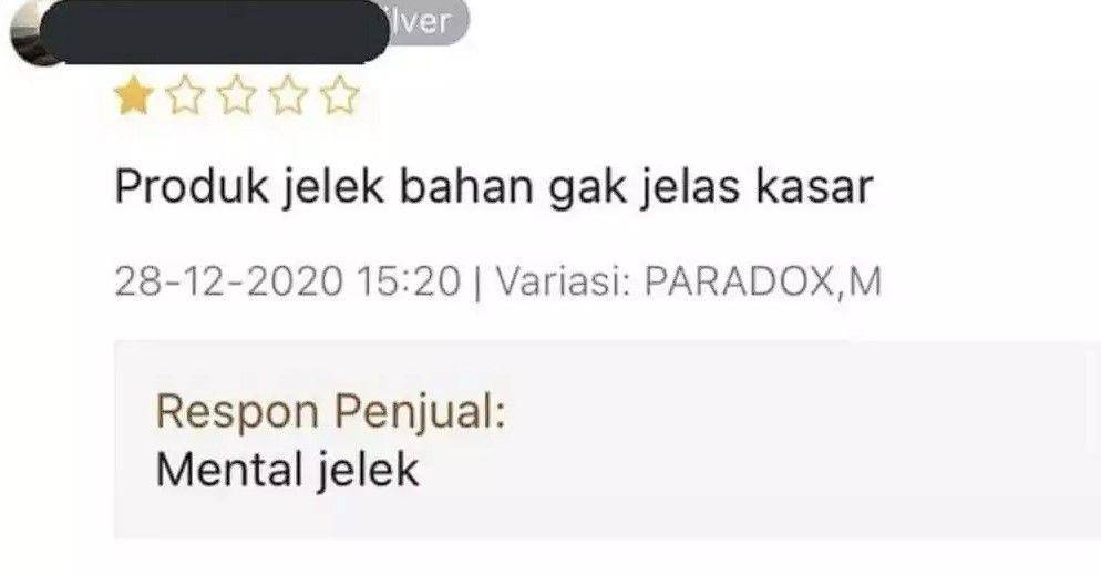 komplain penjual online shop (twitter.com/txtdarionlshop)