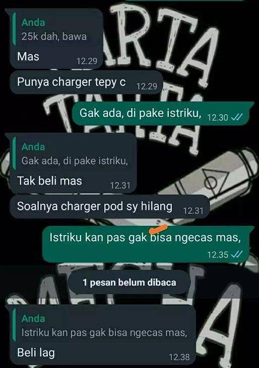 chat temen minjem barang (twitter.com/txtdarikosan)