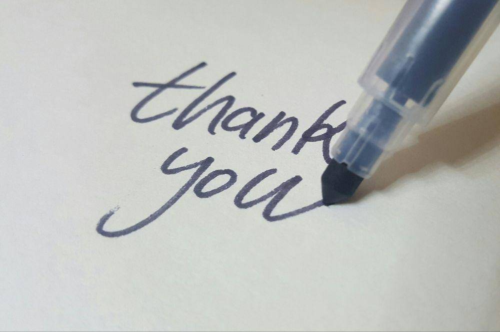 ilustrasi tulisan terima kasih (pixabay.com/Ka Young Seo)