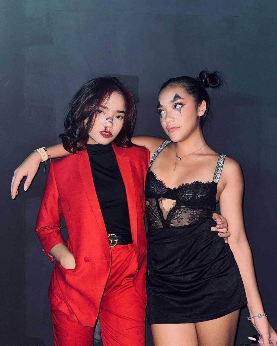potret Fuji saat rayakan halloween (instagram.com/fuji_an)