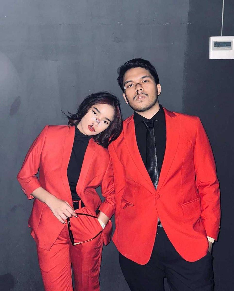potret Fuji saat rayakan halloween (instagram.com/fuji_an)