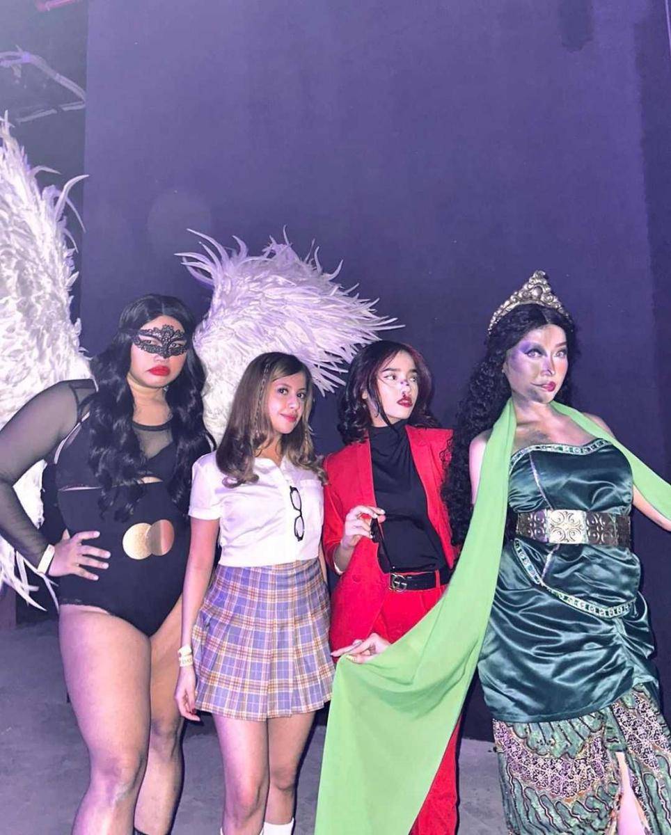 potret Fuji saat rayakan halloween (instagram.com/fuji_an)