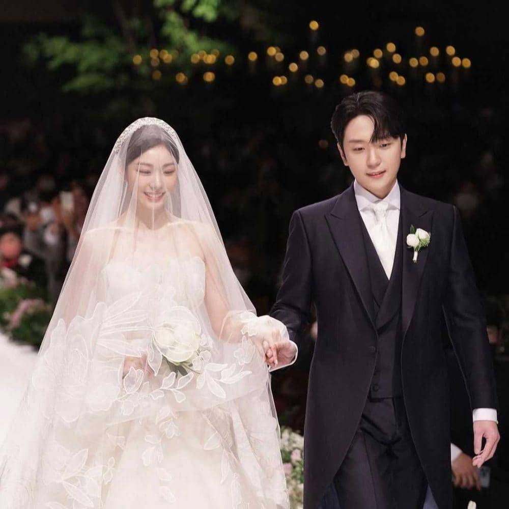 Kim Yuna dan Ko Woo Rim (instagram.com/trinitybridal)