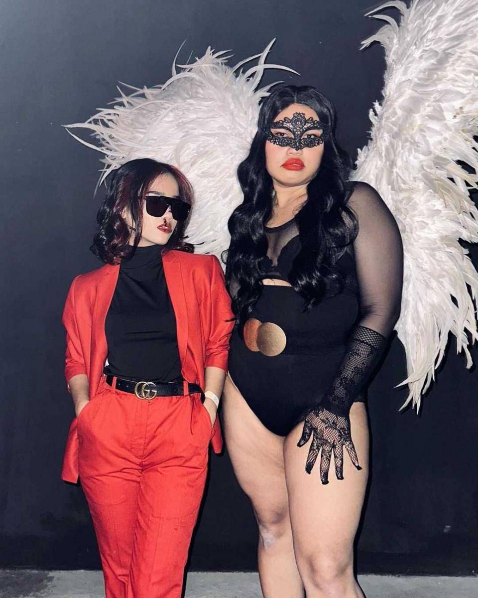 potret Fuji saat rayakan halloween (instagram.com/fuji_an)