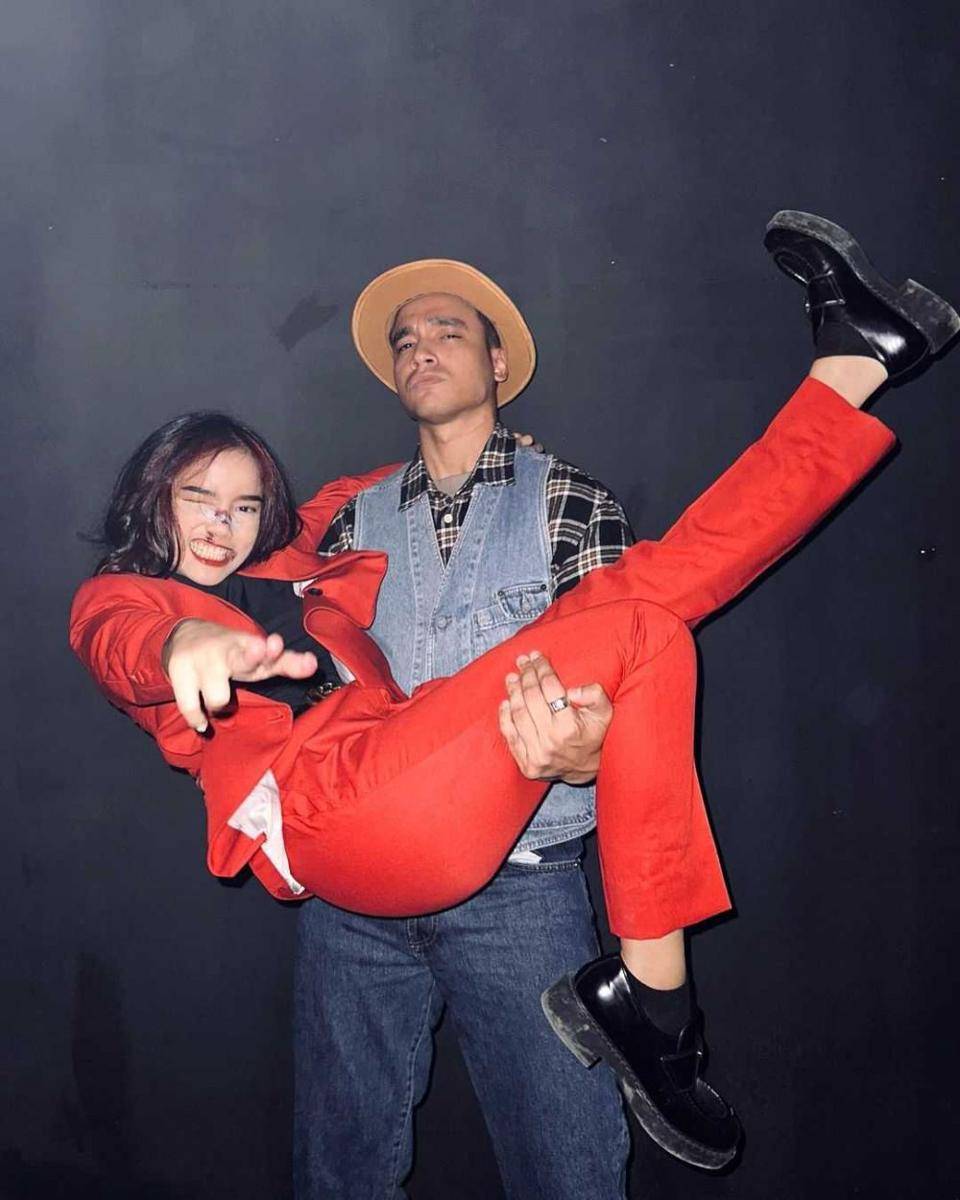potret Fuji saat rayakan halloween (instagram.com/fuji_an)