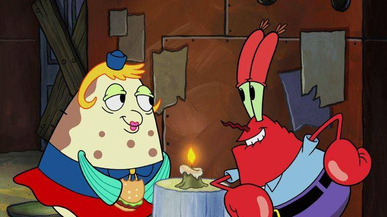 Tuan Krab dan Mrs. Puff. (dok.Nickelodeon/SpongeBob SquarePants)