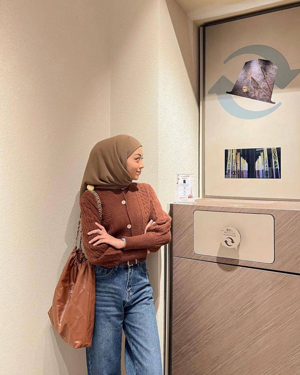 ide OOTD warna cokelat (instagram.com/meiraniap)