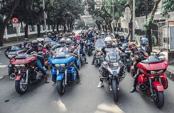 Komunitas Law Riders Indonesia memiliki 70 member aktif (Instagram.com/@lawriders.indonesia)