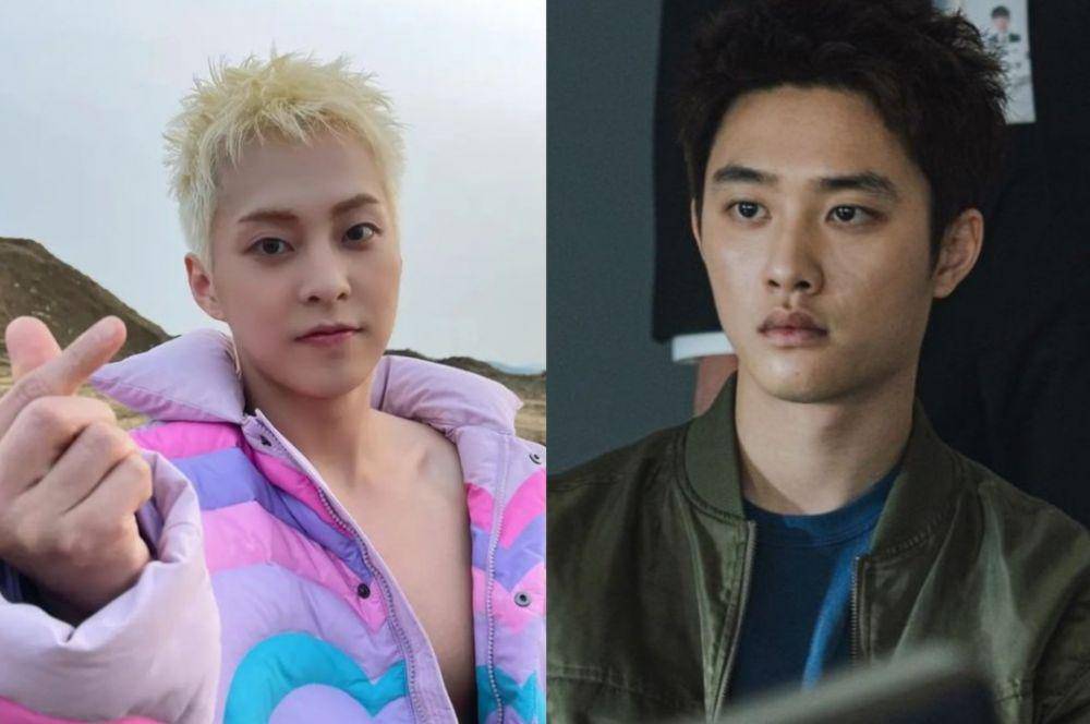 Xiumin dan D.O EXO (instagram.com/weareone.exo | instagram.com/kbsdrama)