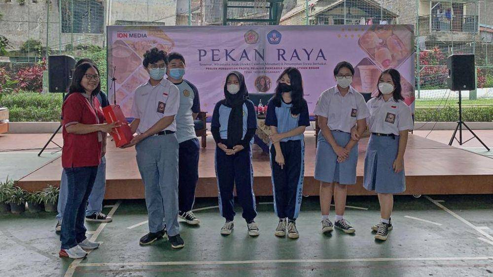 ilustrasi kegiatan class meeting di SMA (dok. SMA Kesatuan)