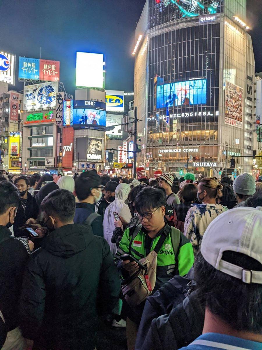 orang Indonesia Halloween di Jepang (twitter.com/fschiko_)