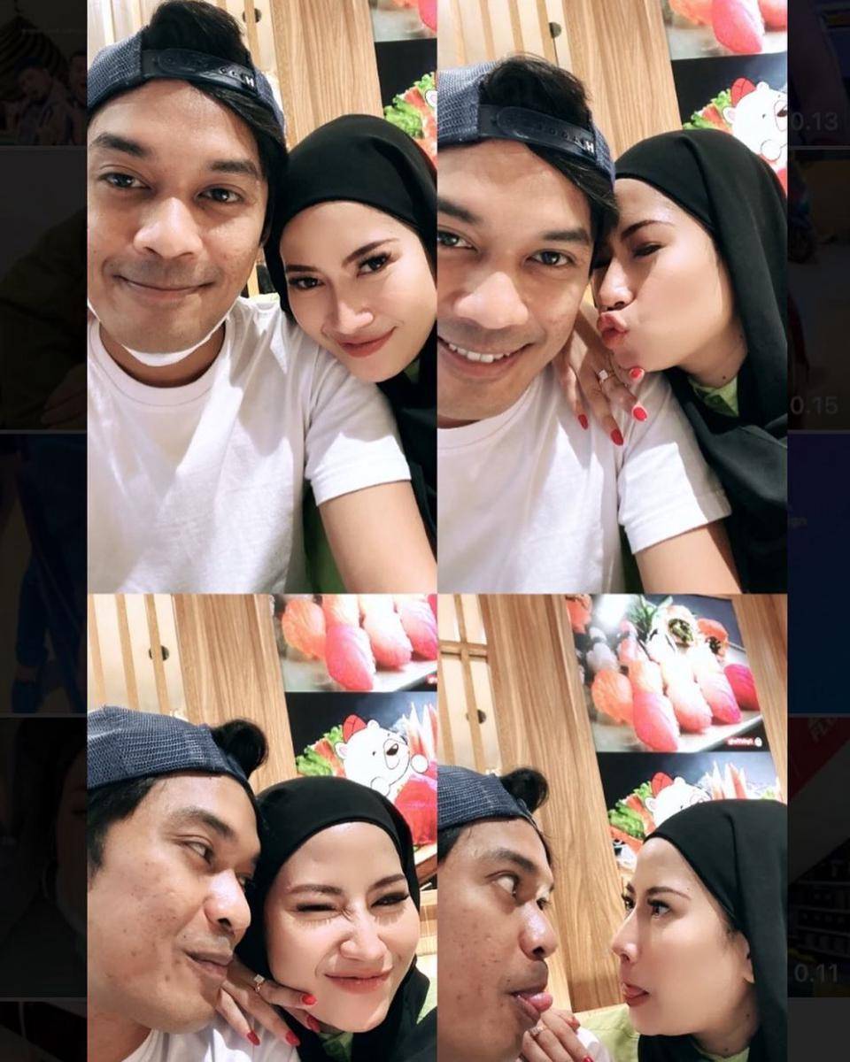 Dicky Difie dan istri (instagram.com/alifah_eby28)