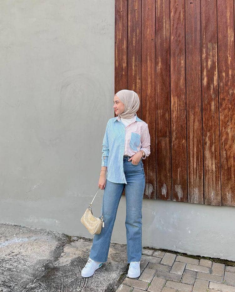 potret Kirana yang memakai celana jeans (instagram.com/inikiranaaa__)