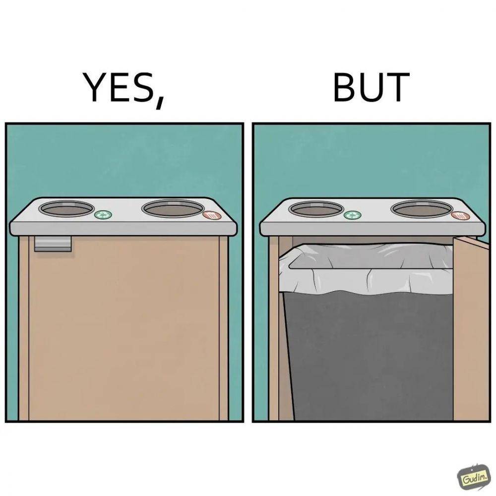 Ilustrasi ekspektasi vs. realita kehidupan. (instagram.com/gudim_public)