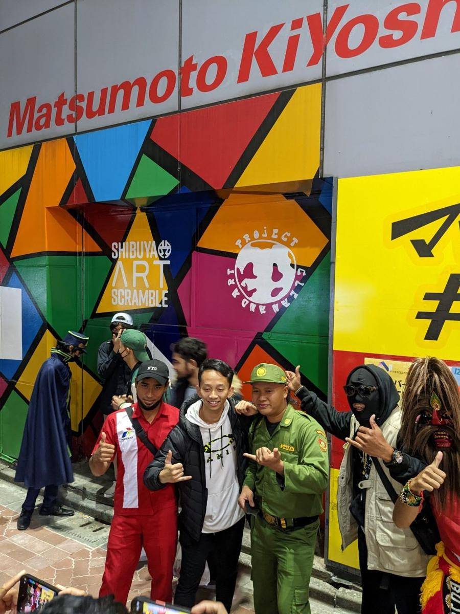orang Indonesia Halloween di Jepang (twitter.com/fschiko_)