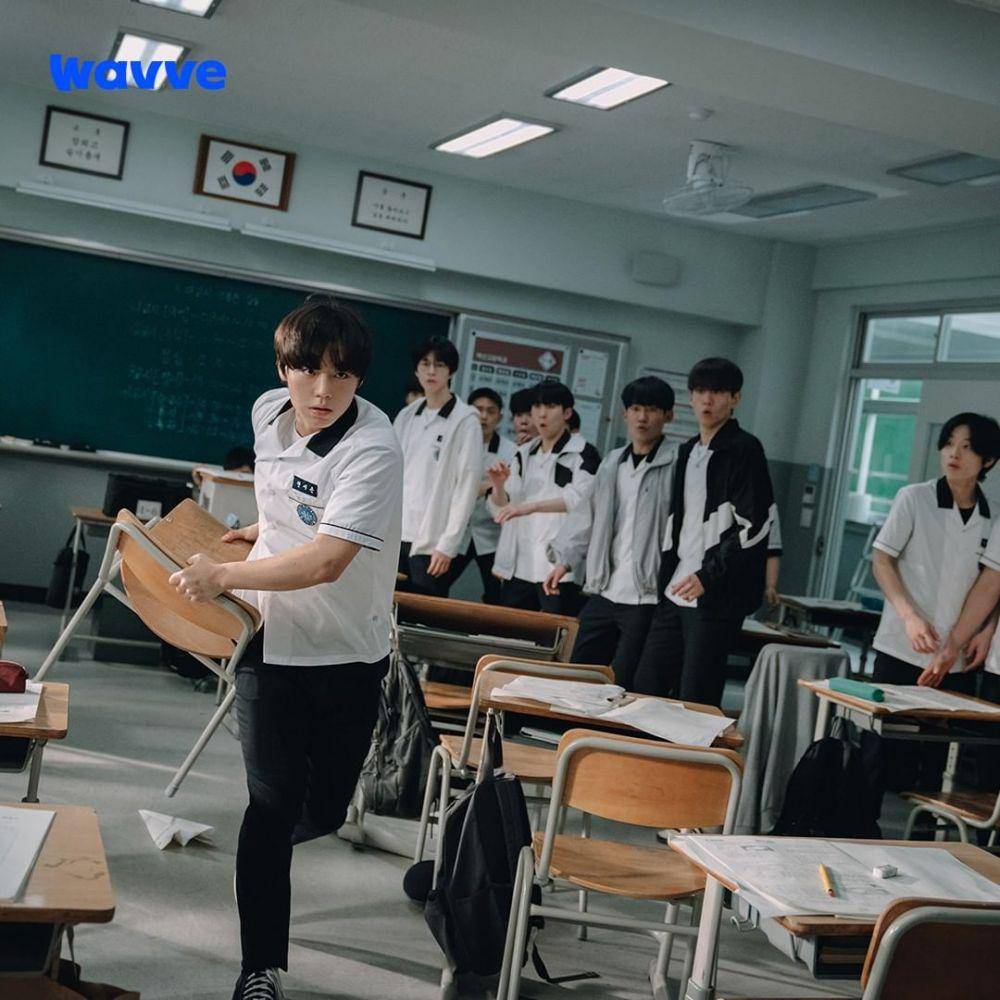 Park Ji Hoon di drama Weak Hero Class 1 (instagram.com/wavve.official)