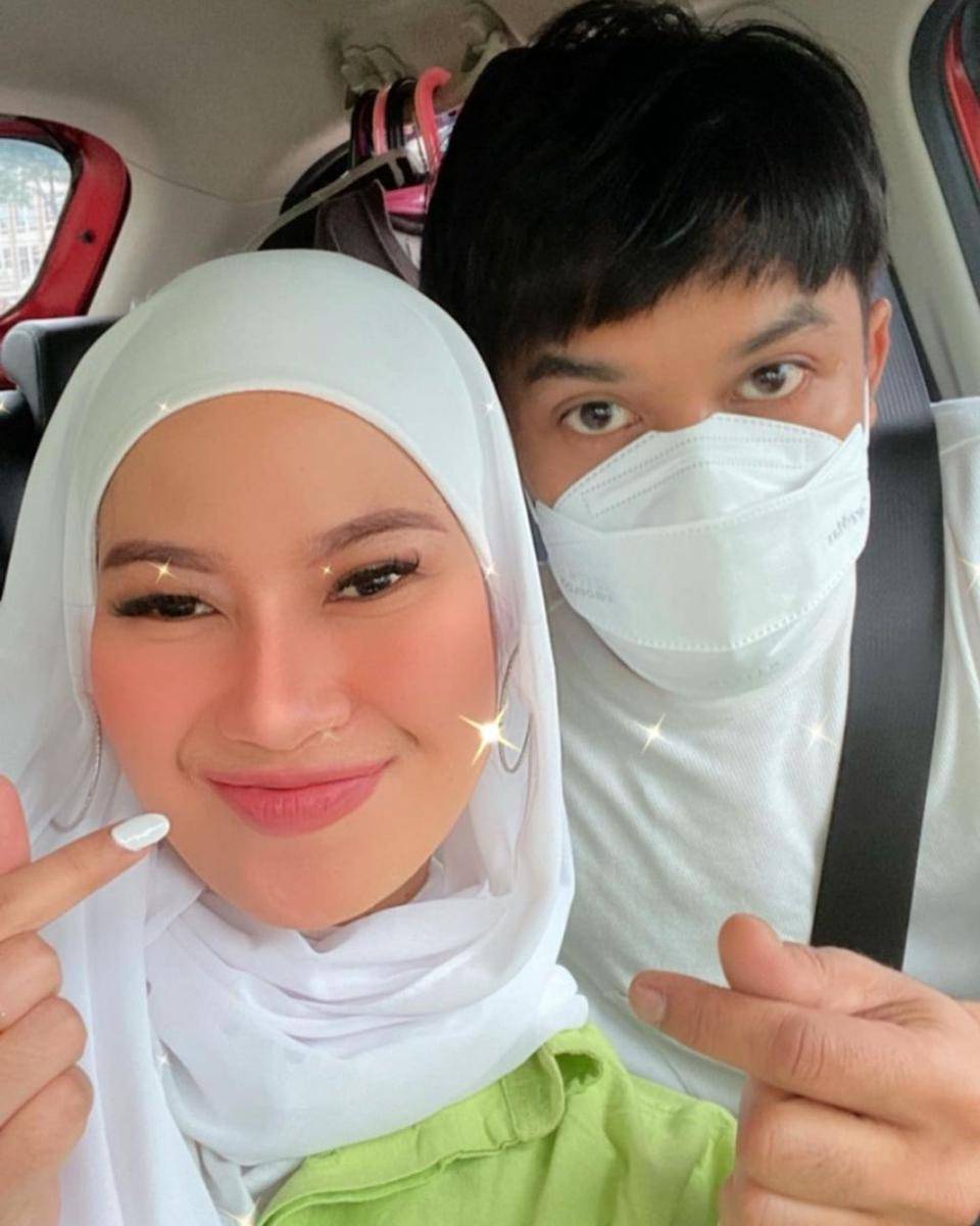 Dicky Difie dan istri (instagram.com/alifah_eby28)