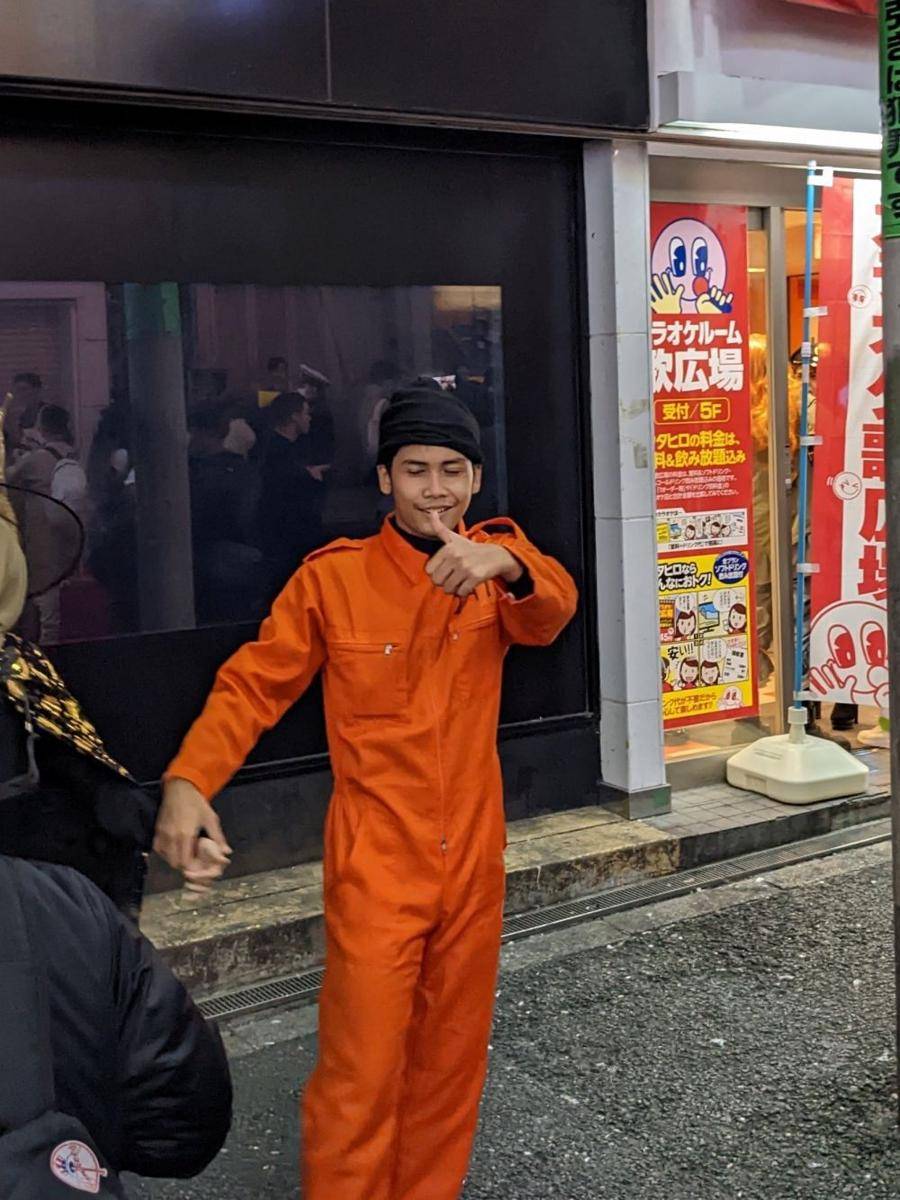 orang Indonesia Halloween di Jepang (twitter.com/fschiko_)