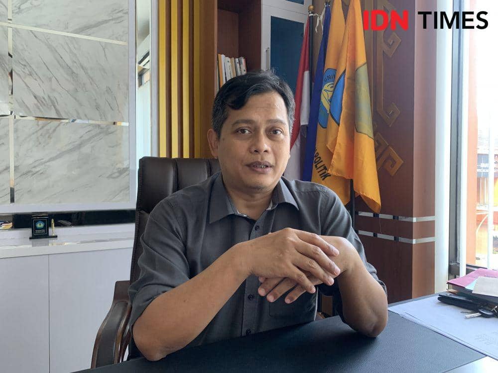 Akademisi Universitas Lampung, Dedy Hermawan. (IDN Times/Rohmah Mustaurida).